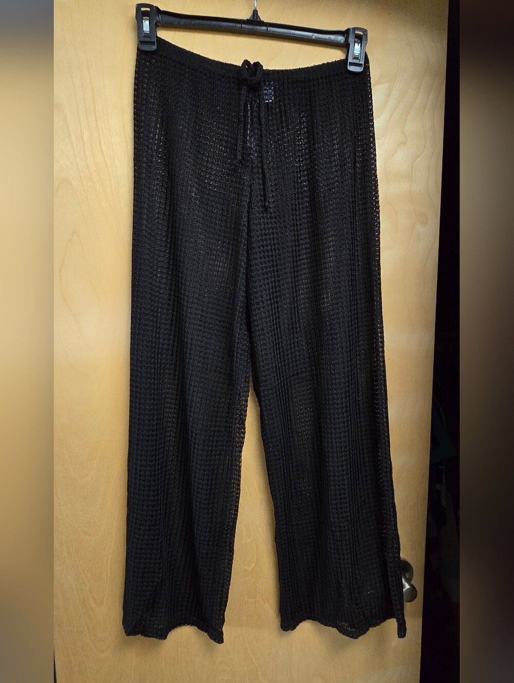 Jordan Taylor Swim Black Cover Up Pants